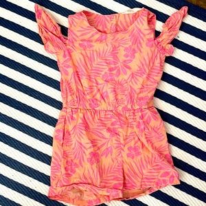 Jumper with pink and orange (button down in the back) Great for hot summer days!